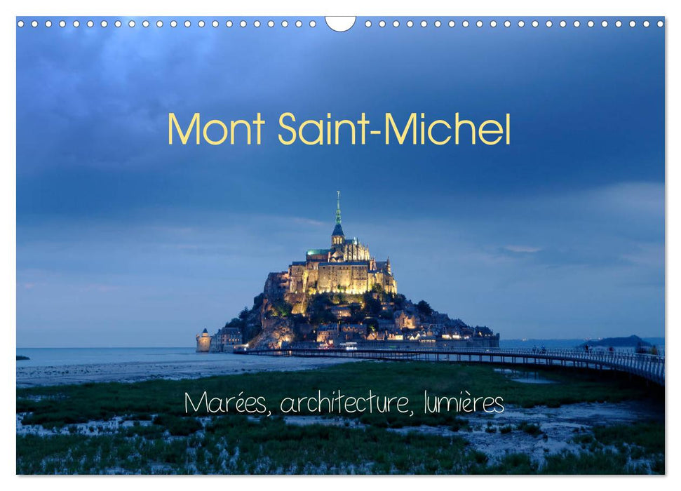 Mont Saint-Michel (CALVENDO Calendrier mensuel 2025)