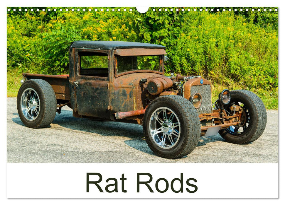 Rat Rods (CALVENDO Monthly Calendar 2025)