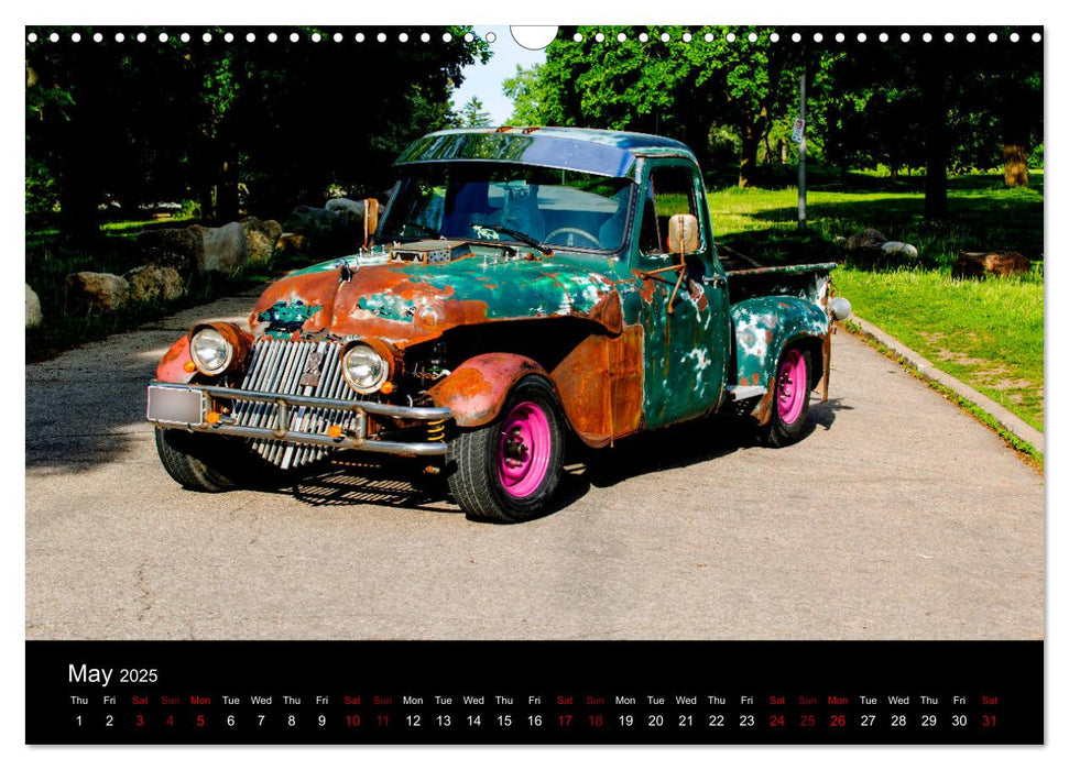 Rat Rods (CALVENDO Monthly Calendar 2025)