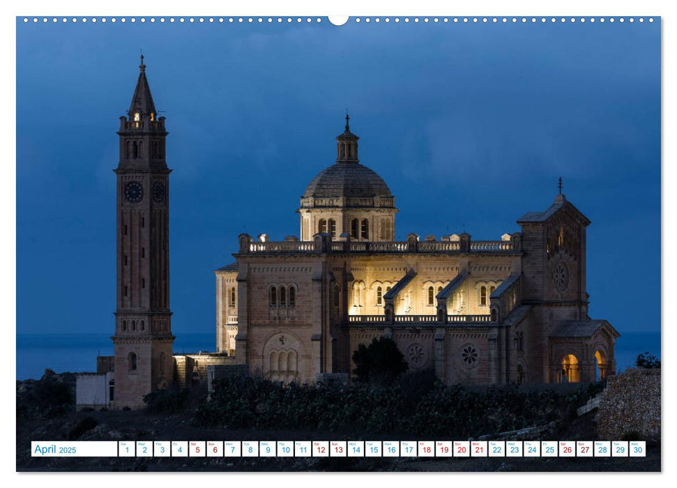 Gozo and Malta Mediterranean Paradise (CALVENDO Premium-Calendar 2025)