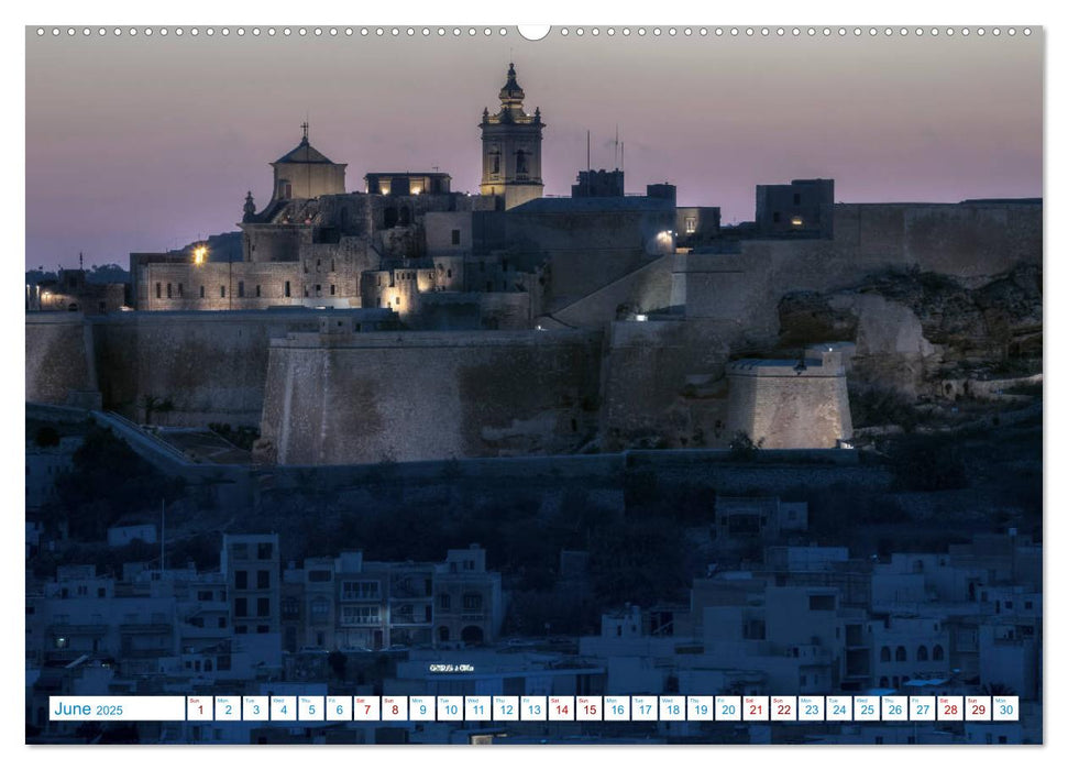 Gozo and Malta Mediterranean Paradise (CALVENDO Premium-Calendar 2025)