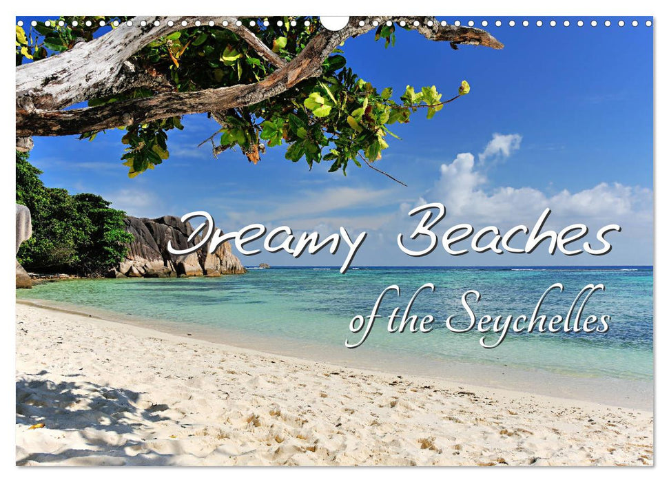 Dreamy Beaches of the Seychelles (CALVENDO Monthly Calendar 2025)