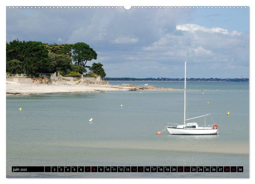 Côté Bretagne Presqu'île de Quiberon (CALVENDO Calendrier supérieur 2025)