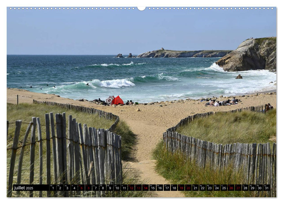 Côté Bretagne Presqu'île de Quiberon (CALVENDO Calendrier supérieur 2025)