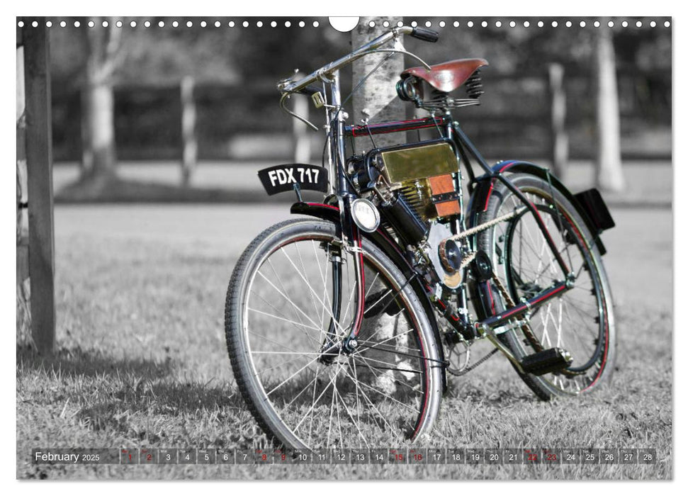 Classic Motorcycles (CALVENDO Monthly Calendar 2025)