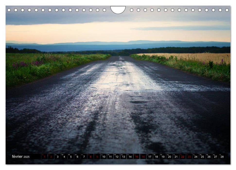 Paysages du Québec (CALVENDO Calendrier mensuel 2025)