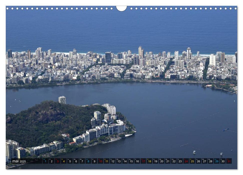 Tout simplement Rio de Janeiro (CALVENDO Calendrier mensuel 2025)