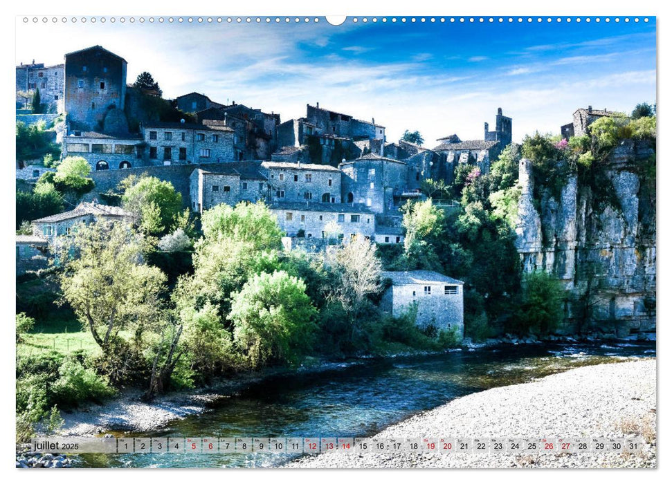 La beauté de l'Ardèche (CALVENDO Calendrier supérieur 2025)