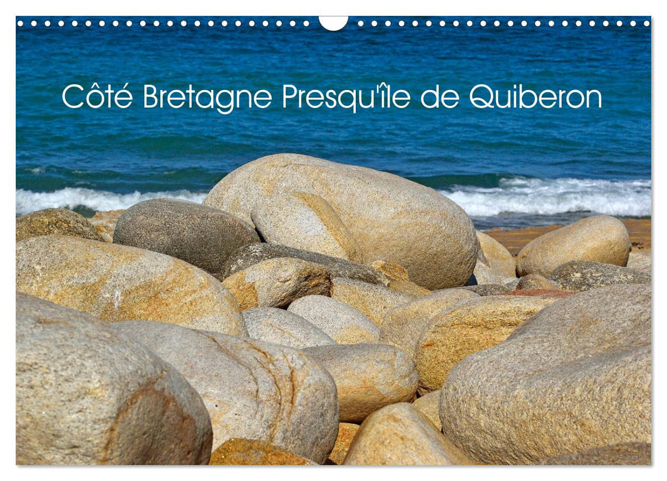 Côté Bretagne Presqu'île de Quiberon (CALVENDO Calendrier mensuel 2025)