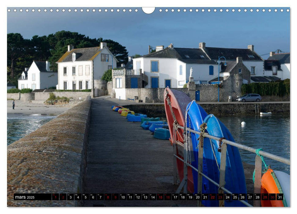 Côté Bretagne Presqu'île de Quiberon (CALVENDO Calendrier mensuel 2025)