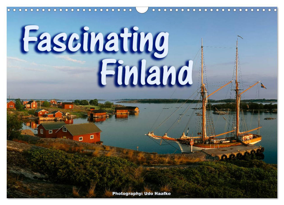 Fascinating Finland (CALVENDO Monthly Calendar 2025)