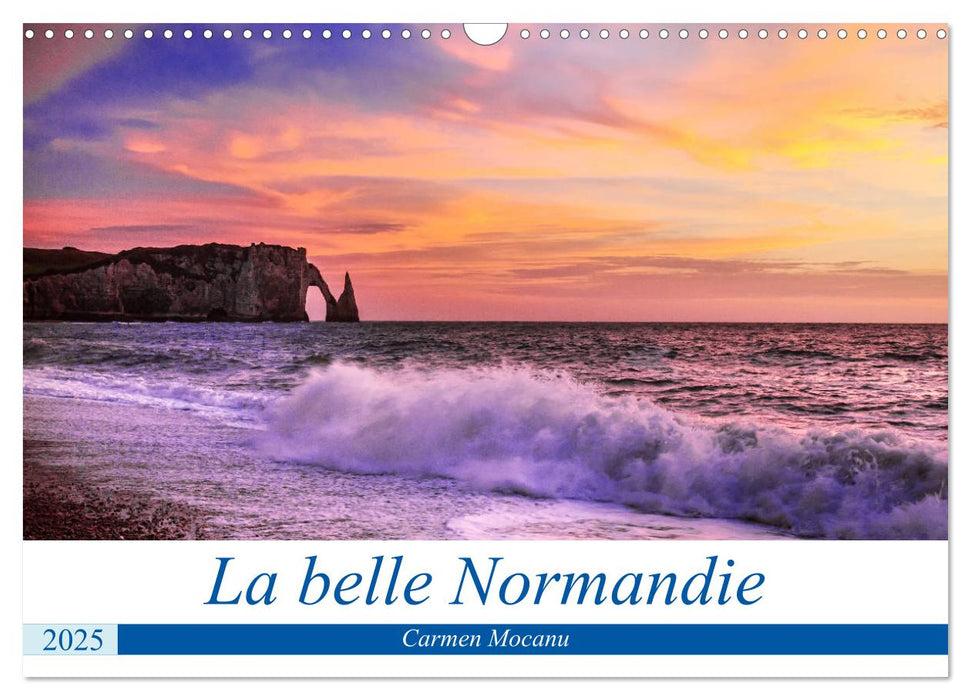 La belle Normandie (CALVENDO Calendrier mensuel 2025)