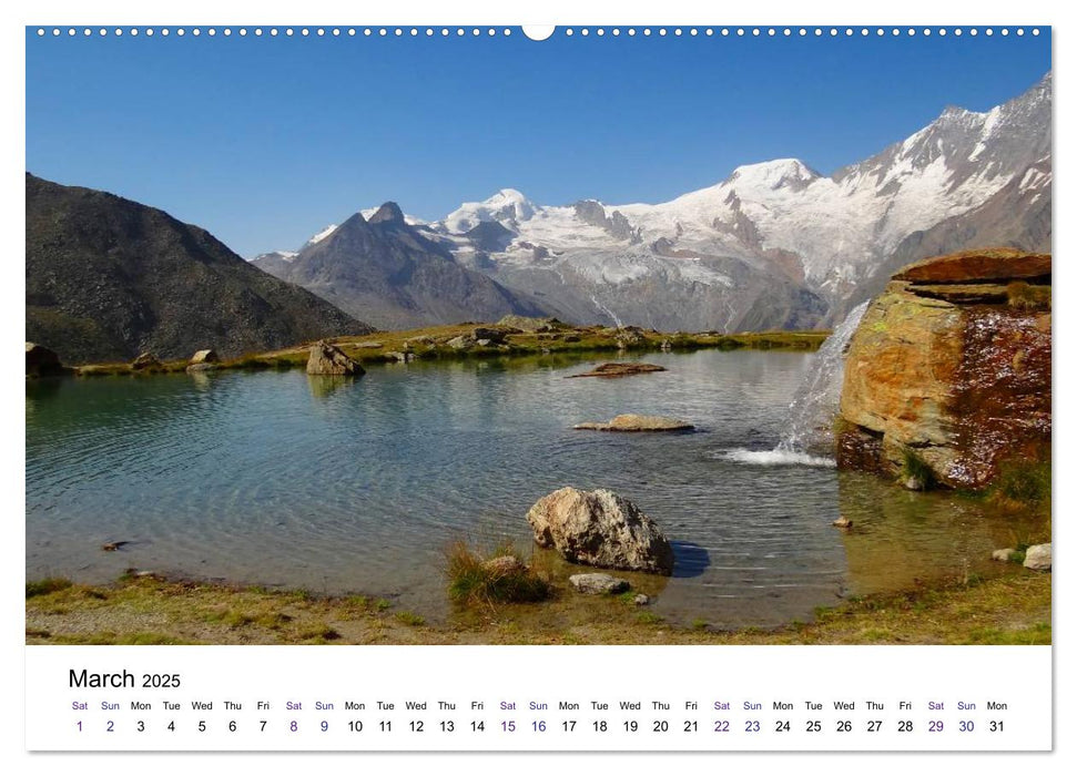 Swiss mountains unforgettable moments (CALVENDO Premium-Calendar 2025)