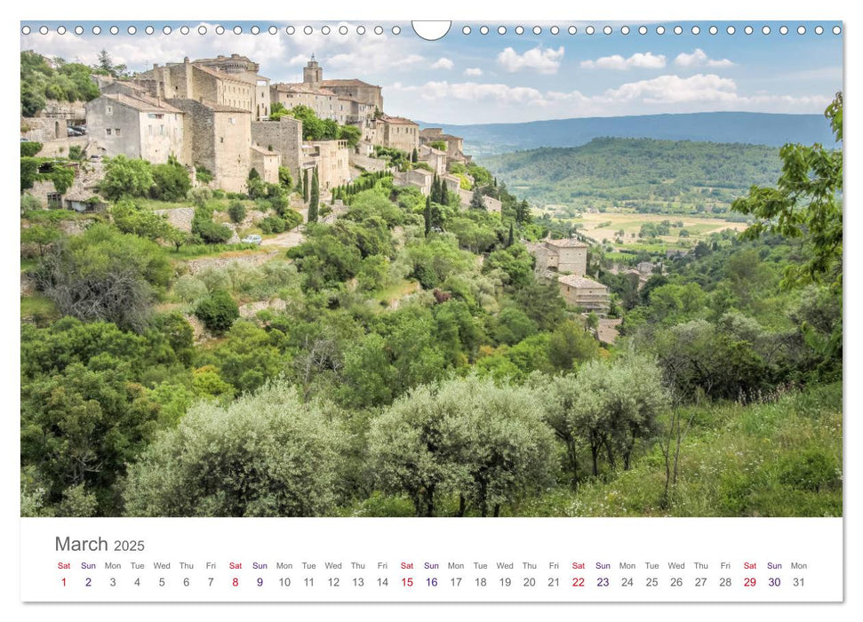 Light of Provence (CALVENDO Monthly Calendar 2025)