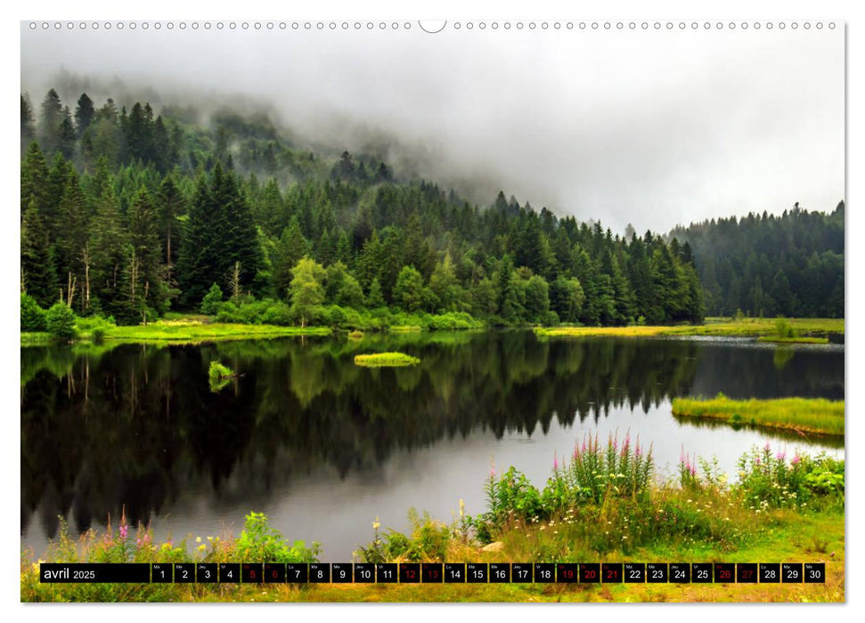 L'été dans les Vosges (CALVENDO Calendrier supérieur 2025)