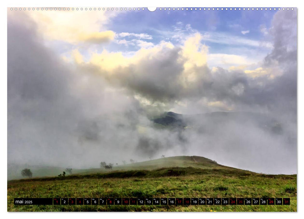 L'été dans les Vosges (CALVENDO Calendrier supérieur 2025)