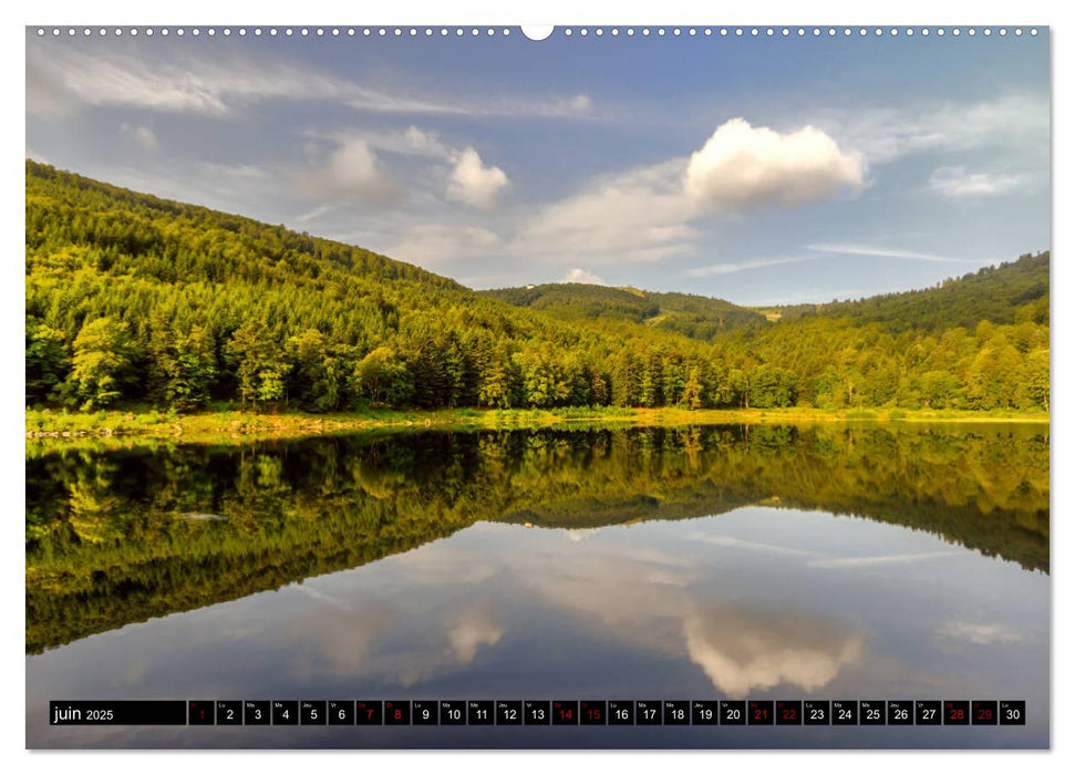 L'été dans les Vosges (CALVENDO Calendrier supérieur 2025)