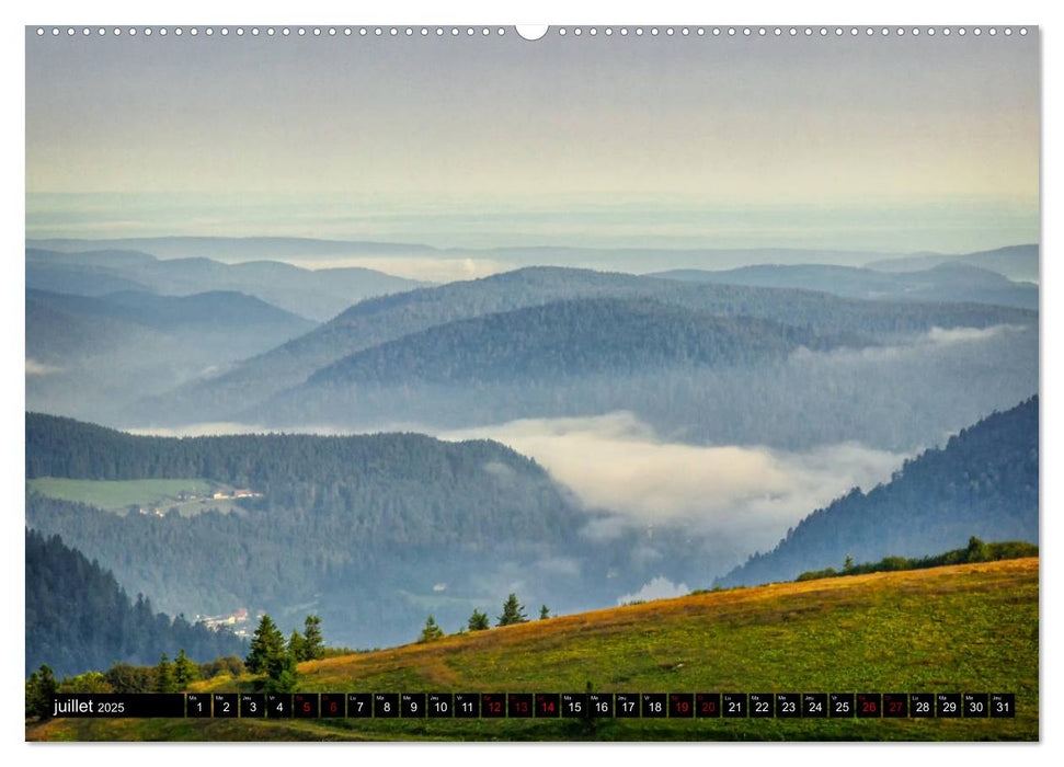 L'été dans les Vosges (CALVENDO Calendrier supérieur 2025)