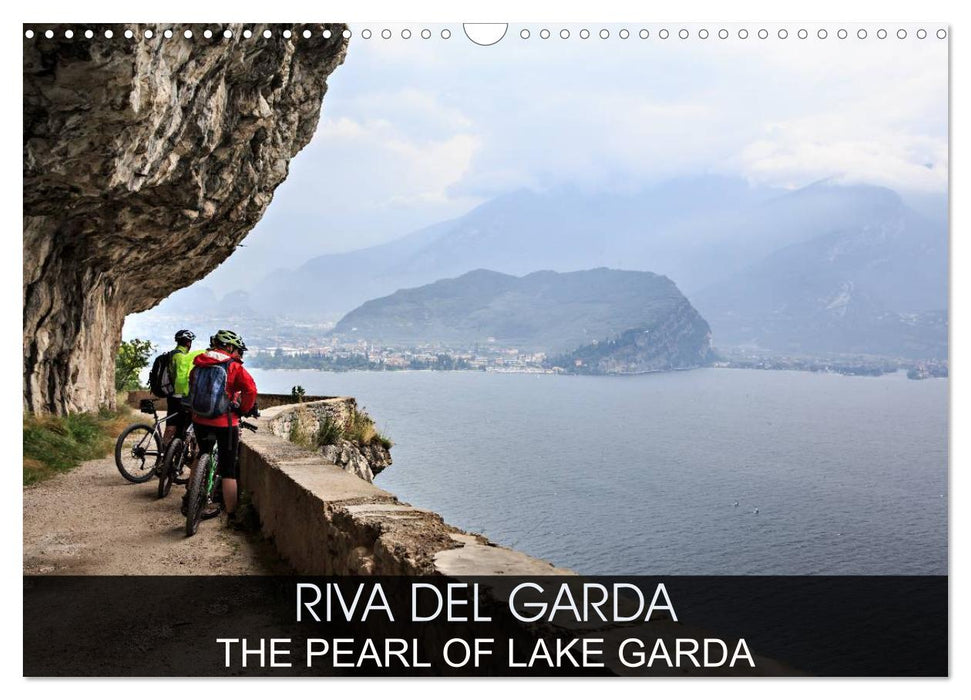 Riva del Garda - the pearl of Lake Garda (CALVENDO Monthly Calendar 2025)