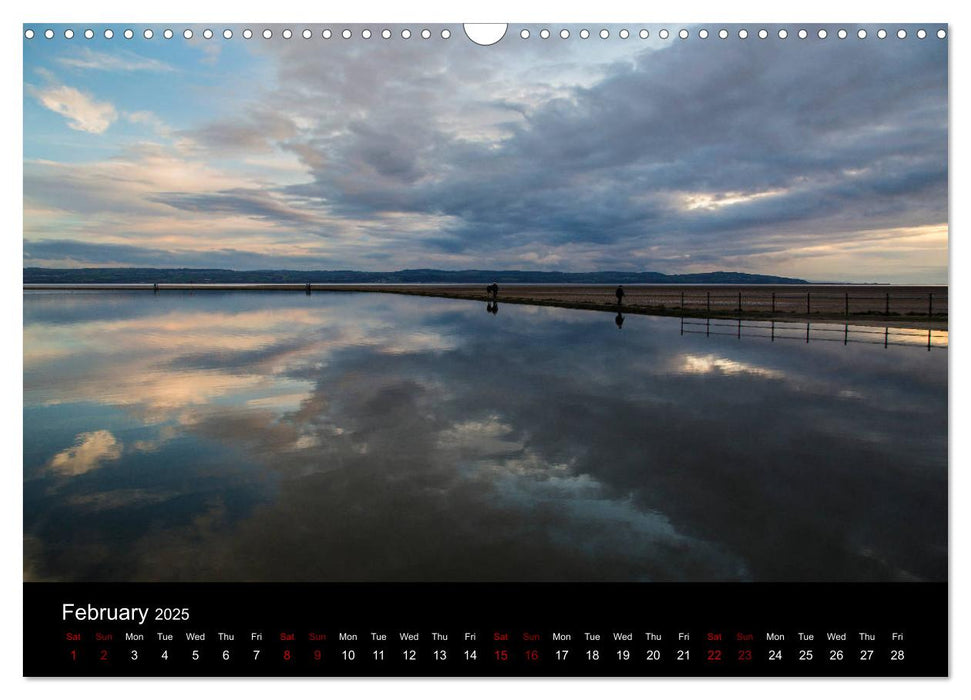 Wirral Reflections (CALVENDO Monthly Calendar 2025)