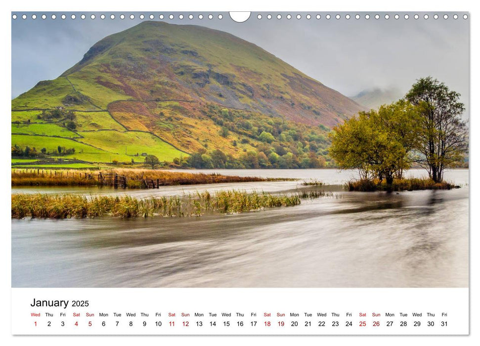 Lake District Secrets (CALVENDO Monthly Calendar 2025)