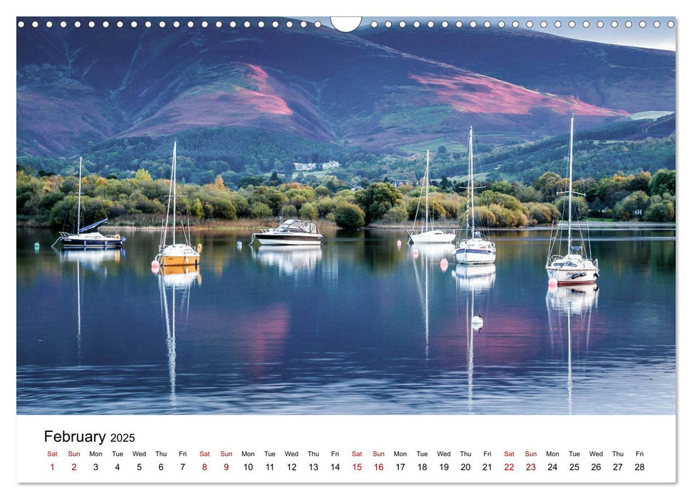 Lake District Secrets (CALVENDO Monthly Calendar 2025)