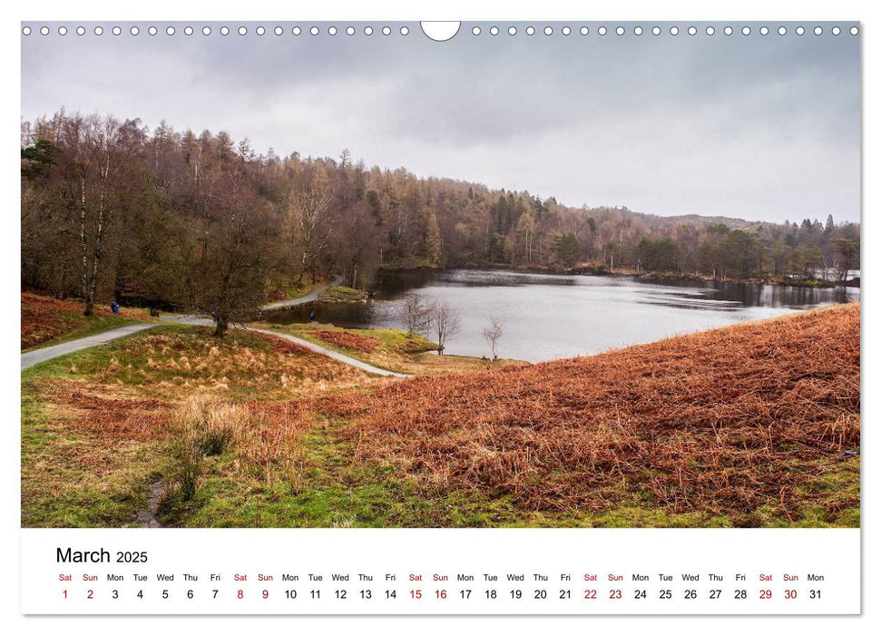 Lake District Secrets (CALVENDO Monthly Calendar 2025)