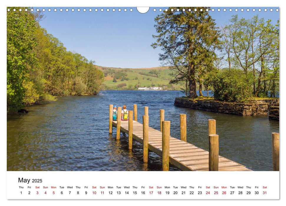 Lake District Secrets (CALVENDO Monthly Calendar 2025)