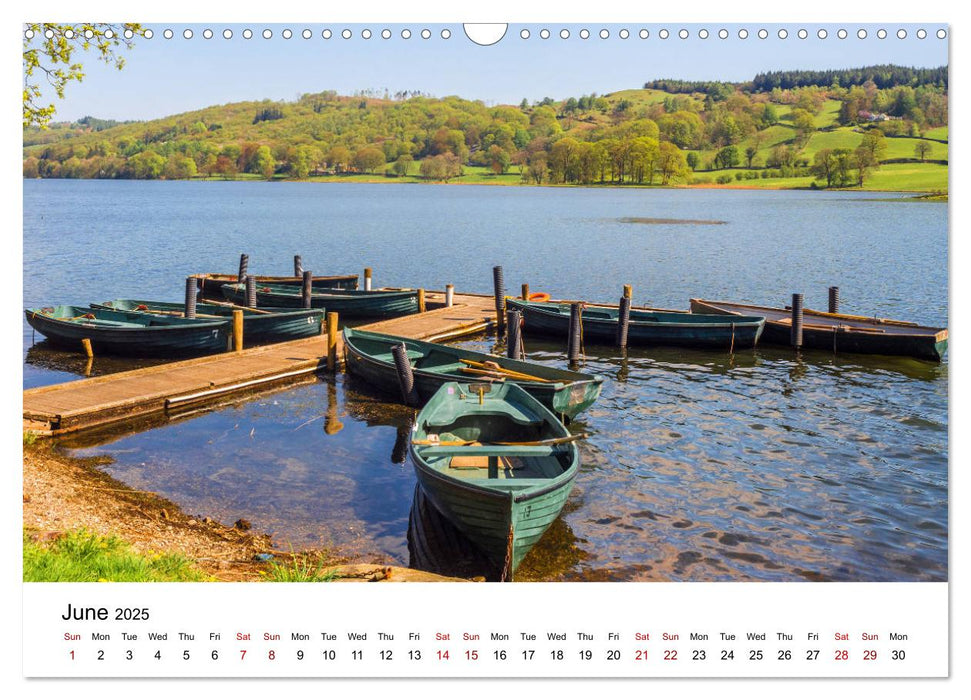 Lake District Secrets (CALVENDO Monthly Calendar 2025)