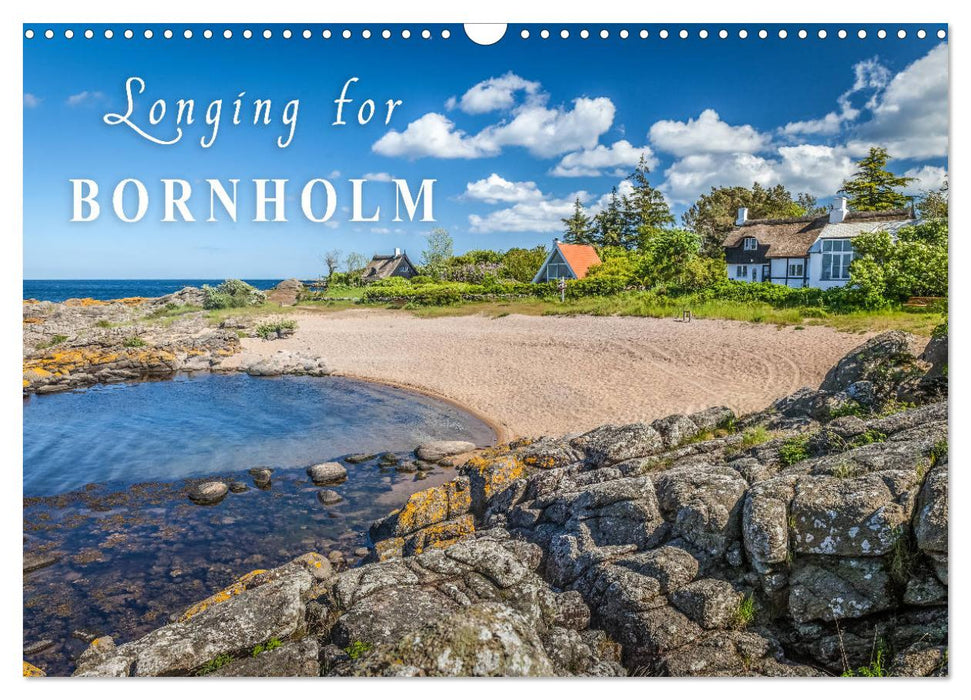 Longing for Bornholm (CALVENDO Monthly Calendar 2025)