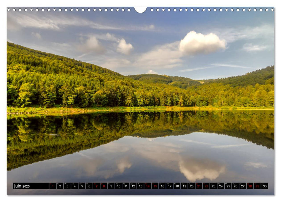 L'été dans les Vosges (CALVENDO Calendrier mensuel 2025)