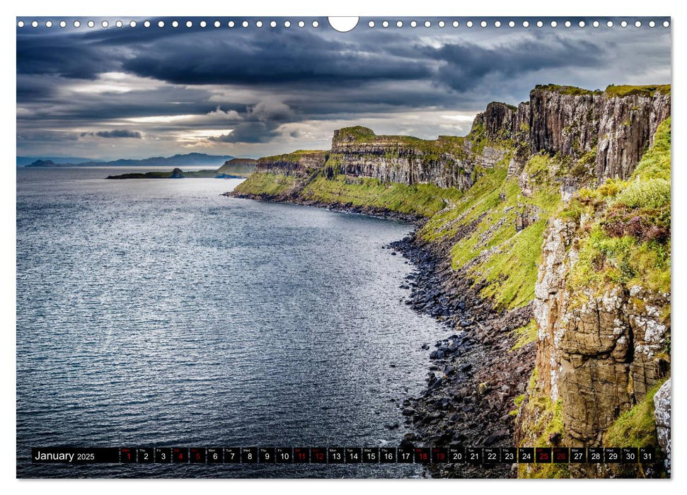 Isle of Skye Landscapes and Light (CALVENDO Monthly Calendar 2025)