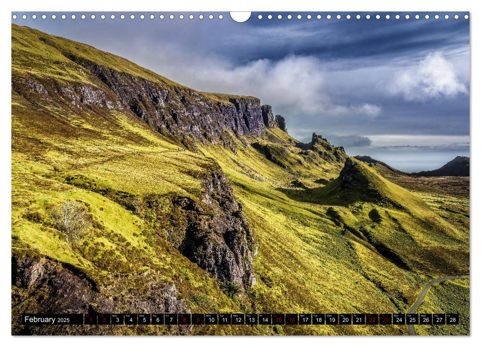 Isle of Skye Landscapes and Light (CALVENDO Monthly Calendar 2025)