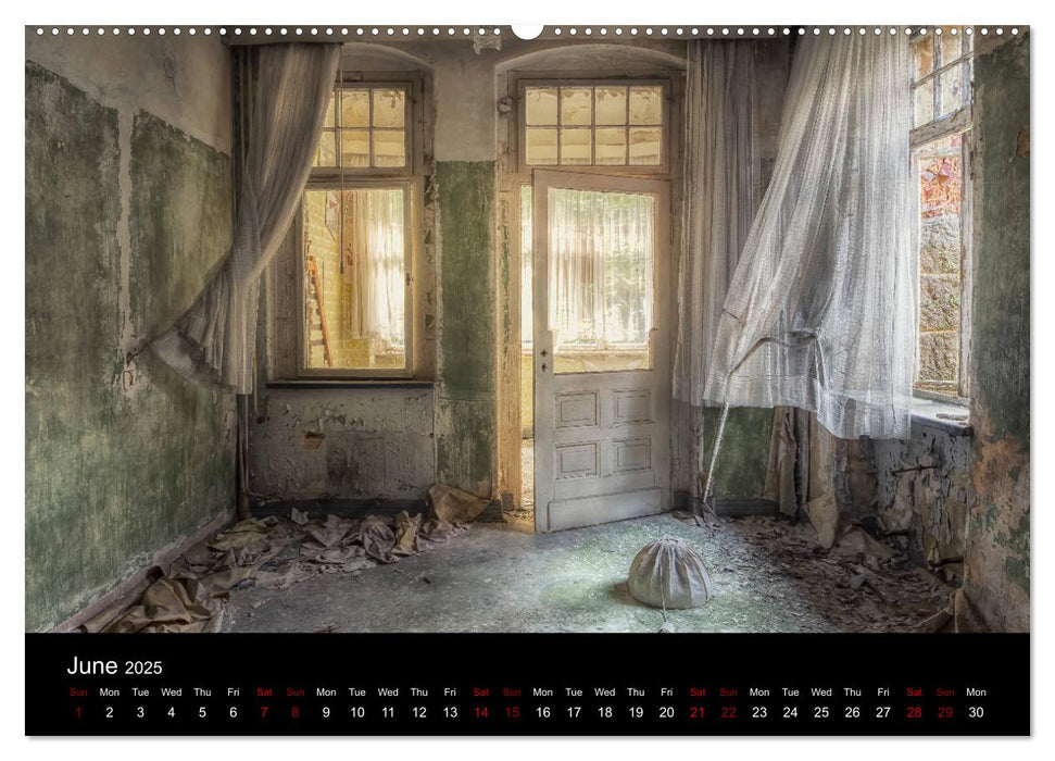 Abandoned Places in Germany (CALVENDO Premium-Calendar 2025)