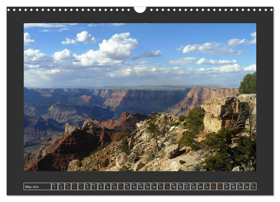 Hiking on the Colorado Plateau (CALVENDO Monthly Calendar 2025)