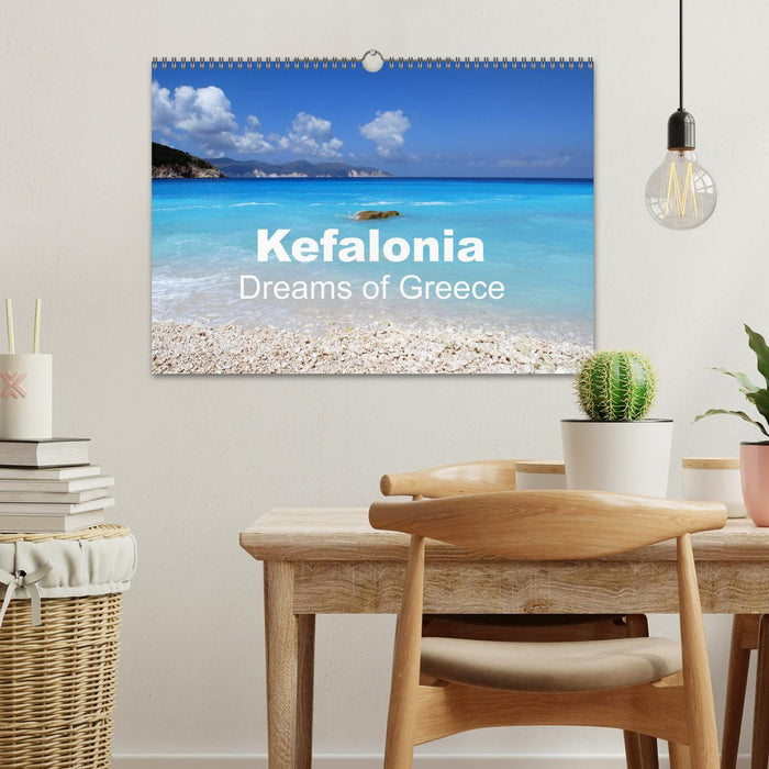 Kefalonia - Dreams of Greece (CALVENDO Monthly Calendar 2025)