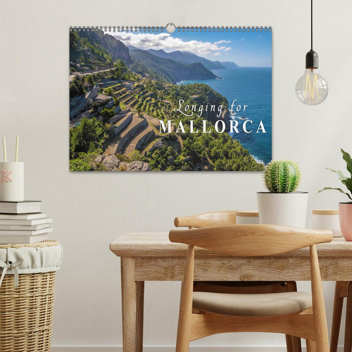 Longing for Mallorca (CALVENDO Monthly Calendar 2025)