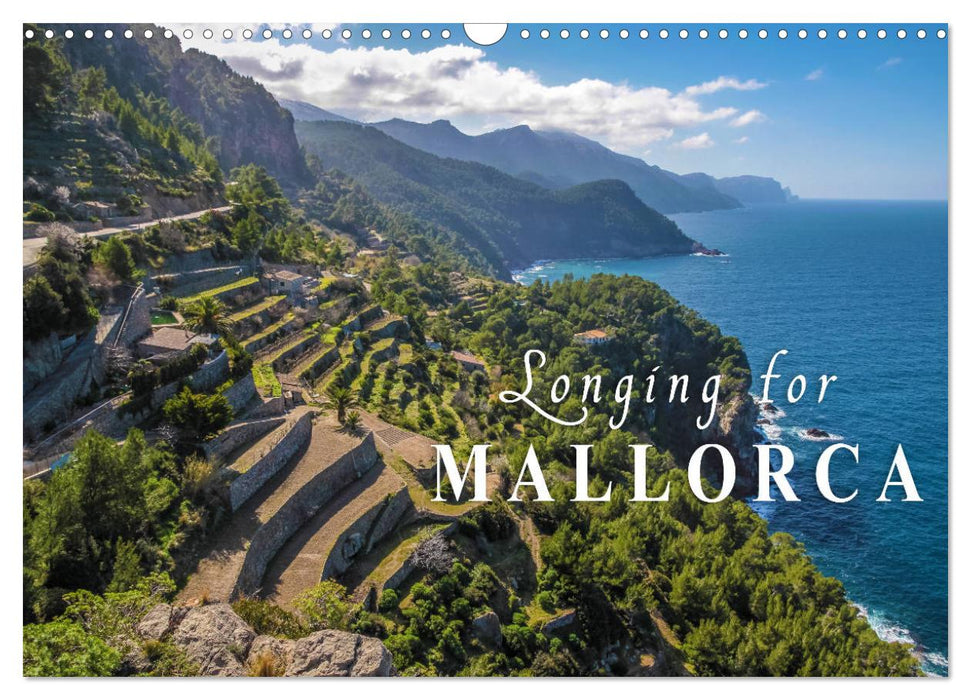 Longing for Mallorca (CALVENDO Monthly Calendar 2025)