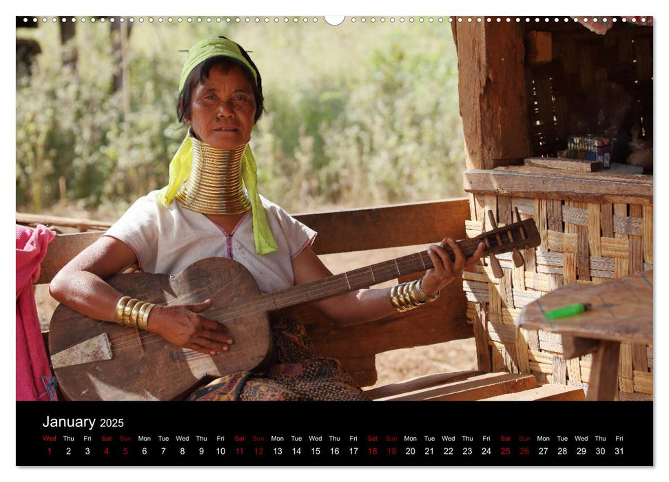 Mysterious Myanmar (CALVENDO Premium-Calendar 2025)