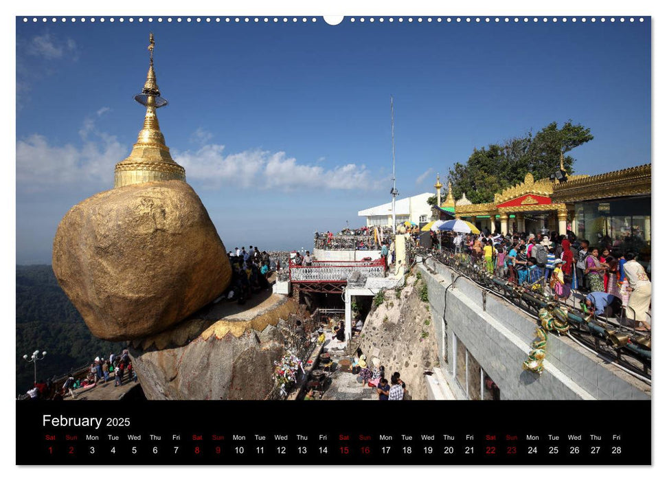 Mysterious Myanmar (CALVENDO Premium-Calendar 2025)