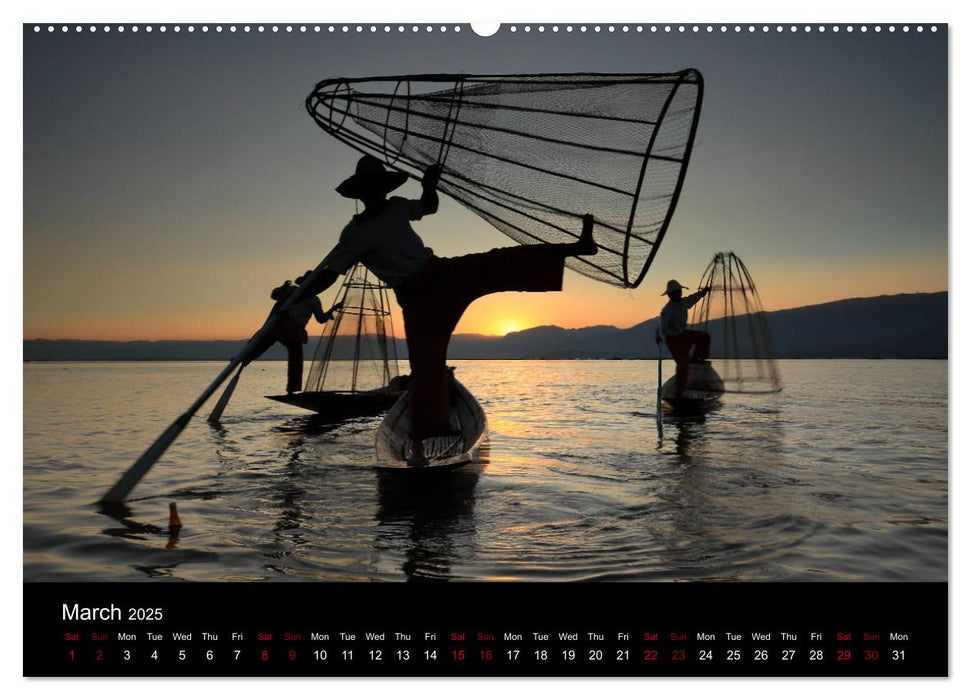 Mysterious Myanmar (CALVENDO Premium-Calendar 2025)