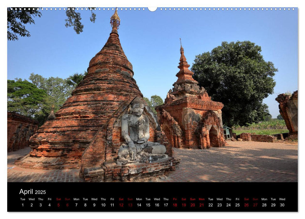 Mysterious Myanmar (CALVENDO Premium-Calendar 2025)