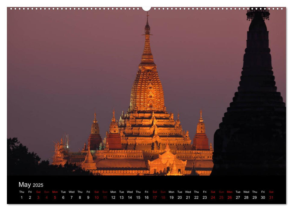 Mysterious Myanmar (CALVENDO Premium-Calendar 2025)