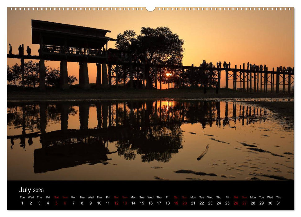 Mysterious Myanmar (CALVENDO Premium-Calendar 2025)