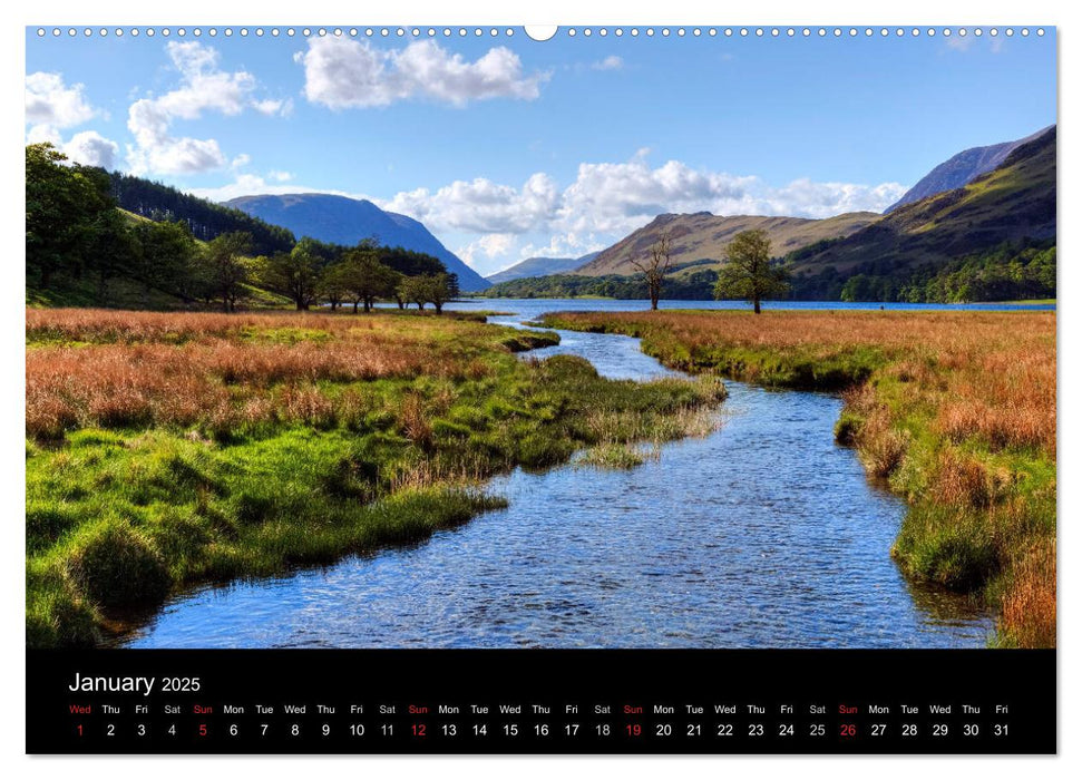 Cumbria - Lake District (CALVENDO Premium-Calendar 2025)