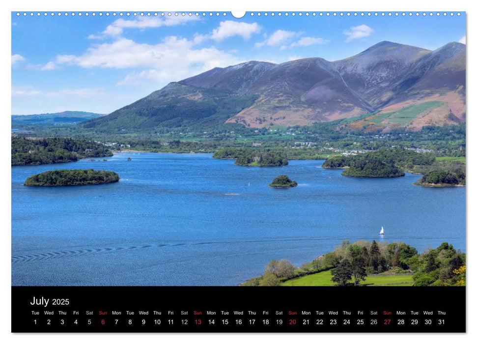 Cumbria - Lake District (CALVENDO Premium-Calendar 2025)