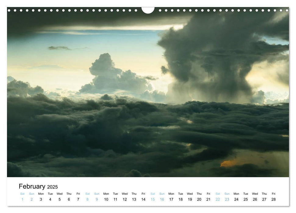 Cloud chasing (CALVENDO Monthly Calendar 2025)