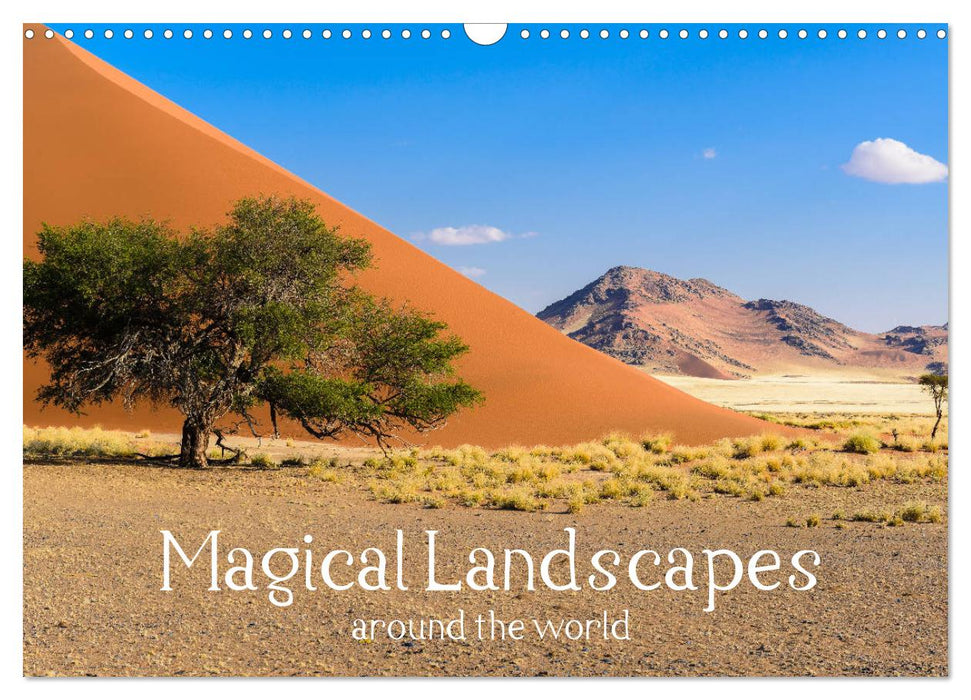 Magical Landscapes around the world (CALVENDO Monthly Calendar 2025)