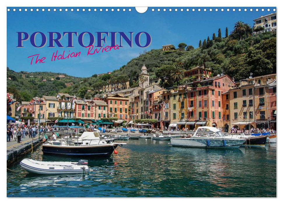 Portofino the Italian Riviera (CALVENDO Monthly Calendar 2025)