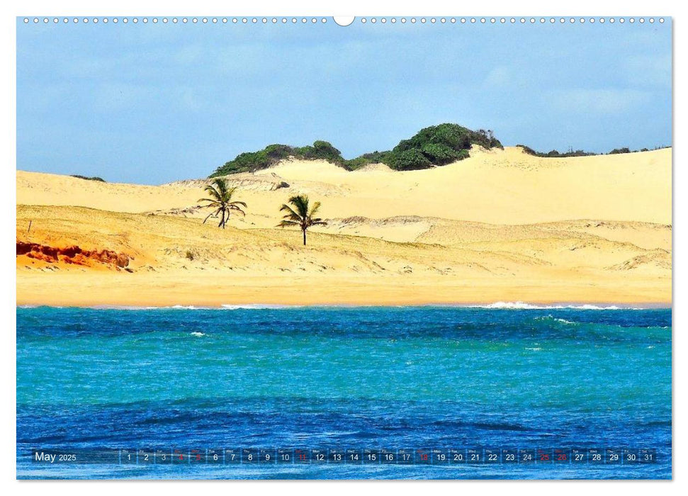 Brazil's north-east beaches (CALVENDO Premium-Calendar 2025)